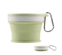 Taza de viaje plegable - Vaso portátil de silicona | Vaso extensible a