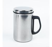 Taza de viaje portátil de acero inoxidable para bebidas calientes o frías, a elegir entre 350 ml y 500 ml (350 ml)