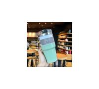 Taza de viaje térmica de acero inoxidable de 20 oz, taza de café, vaso con tapa de pajita