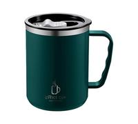 Taza de vidrio termal de acero inoxidable bebidas calientes mango frío Manic Covering campaña casas de oficina vacaciones café deportivo portátil Tè Tè Tè Taza aislada térmica 4o