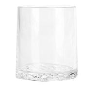 Taza de vino redonda con forma de diamante inferior jugo de té reutilizable taza de leche para barra de bar de casa uso (Color transparente)
