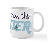 Taza Deja Que Caiga La Nieve. Mug Premium Tazas De Café Exquisita Coffee Mug Para Hogar Cocina Regalo 330Ml