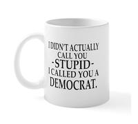 Taza Demócratas Estúpidos Tazas Cerámica Tazas De Café Premium Taza De Cerámica Para Cocina Regalo Hogar 330Ml