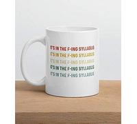 Taza Desayuno C'Est Dans Le Putain De Programme Scolaire Elegancia Taza De Cerámica Diseño Mug Para Amiga Familiare Espresso