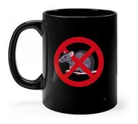 Taza Desayuno Control De Plagas Exterminador De Ratas No Hay Señal De Rata Resistente Taza Cerámica Elegancia Tazas De Desayuno Para Espresso Té Leche