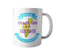 Taza desayuno en valenciano: Eres la millor iaia de la terreta i part de la contornada