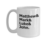 Taza Desayuno Evangelio De Mateo Marcos Lucas Juan Vintage Taza Te Personalizada Mug Coffee Para Decorar Recuerdos Familiare