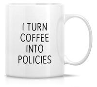 Taza Desayuno Me Convierto En Agente De Seguros De Pólizas Diseño Taza De Cerámica Resistente Tazas De Desayuno Para Oficina Recuerdos Té