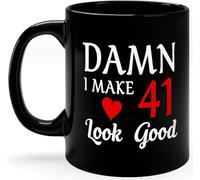 Taza Desayuno Putain, Je Fais Paraître Mes 41 Ans Bien Con Asa Taza Te Resistente Mug Para Familiare Té Recuerdos