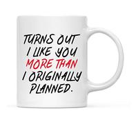 Taza Desayuno Resulta Que Me Gustas Más De Lo Que Originalmente Había Planeado Colorido Taza Café Vintage Mug Coffee Para Leche Té Oficina