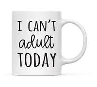 Taza Día De La Madre No Puedo Ser Adulto Resistente Taza De Café De Cerámica Personalizada Mug Para Recuerdos Decorar Familiare