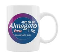 Taza Divertida Almagato Taza de Café Graciosa con Frase Chistosa Regalo Original para Comilones, Hipocondríacos, Amigos, Médicos, Oficina Otro Día de Almagato Forte Suspensión Oral