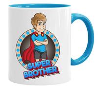Acen Merchandise Brother - Juego de taza para el desayuno, regalo de cumpleaños para hermano y día del padre
