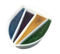 Taza dividida, taza de mezcla de líquido de silicona de 4 canales, suministros de pintura reutilizable para hacer moldes, fundición, dibujo, resina, taller, proyectos escolares