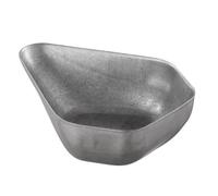 Taza dosificadora de acero inoxidable para granos de café con fácil limpieza y estética única para tu cocina (plata)