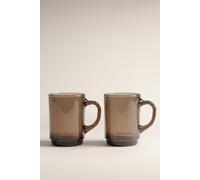 Taza Duralex® vidrio color marrón (Pack 2) MARRÓN M