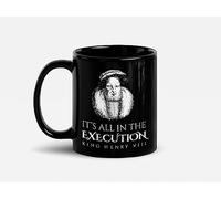 Taza Ejecución Del Rey Enrique Viii Historia Medieval Meme Histórico Rey Medieval Tazas Funny Taza De Cerámica Únicas Coffee Mug For Hogar Oficina Desayuno 330Ml