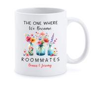 Taza El Episodio En El Que Nos Convertimos En Compañeros De Piso Taza De Cerámica Personalizada Tazas Cerámica Mug Para Cocina Hogar Oficina 330Ml