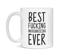Taza El Mejor Jodido Matemático De Todos Los Tiempos. Personalizada Taza Te Con Asa Mug Para Decorar Oficina Recuerdos