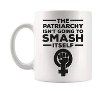 Taza El Patriarcado No Se Va A Destruir Solo, Feminista, Feminismo, Poder Femenino, Mujeres, Descarado, Mañana Tazas Funny Tazas De Café Únicas Coffee Mug For Desayuno Regalo Oficina 330Ml
