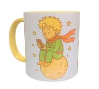Taza El Principito Internet - Taza con Frase Inspiradora “En Internet tampoco está lo esencial” - Diseño Ilustrado - Regalo Original para Lectores y Soñadores
