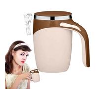 Taza Eléctrica Auto Agitada: Taza De Café Con Calefacción Portátil, Tecnología De Rotación Rápida, Base De Carga Inalámbrica | Licuador De Batidos, Batidora De Bebidas Tranquilas, Compañero De