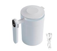 Taza Eléctrica Mezcladora - Mezclador Magnético Automático De Bebidas De 14 Onzas,Taza Mezcladora Automática Eléctrica Con Pantalla LCD De Temperatura - Para Oficina Viaje Hogar Latte Cacao Té Café