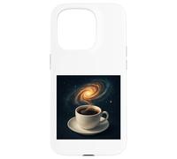 Taza en Espiral Cosmic Coffee Galaxy Carcasa para iPhone 15 Pro