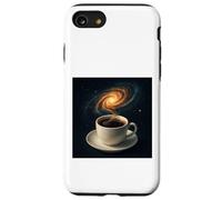 Taza en Espiral Cosmic Coffee Galaxy Carcasa para iPhone SE (2020) / 7/8