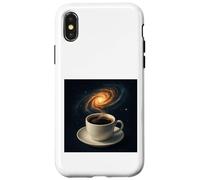 Taza en Espiral Cosmic Coffee Galaxy Carcasa para iPhone X/XS