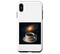 Taza en Espiral Cosmic Coffee Galaxy Carcasa para iPhone XS MAX