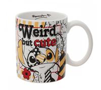 Taza Enesco Disney Stitch "Weird but Cute"