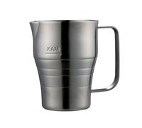 Taza ergonómica de espuma de leche de acero inoxidable 900 ml para artesanías Latte Art chocolate caliente acero inoxidable café arte taza de espuma