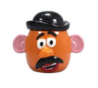 Taza esculpida a mano, única, con forma de cabeza de patata de Disney, 650 ml
