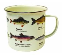 Ecologie - Taza esmaltada, diseño de Peces
