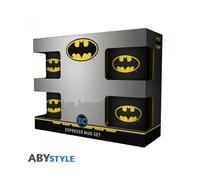 ABYSTYLE DC COMICS - Set de 4 tazas espresso Batman iónico