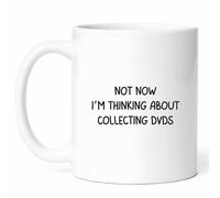 Taza Estoy Pensando En Coleccionar Dvd Tazas Únicas Mug Cerámica Taza De Cerámica For Hogar Cocina Oficina 330Ml