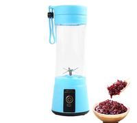 Taza exprimidora, botella mezcladora de frutas - Licuadora eléctrica exprimidora portátil de 400 ml,Mezclador para beber de pequeños electrodomésticos de cocina para zanahoria, pitaya, pepino, plátano
