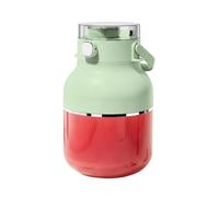 Taza Exprimidora Inalámbrica - Licuadora Eléctrica Recargable De Gran Capacidad De 1000 Ml Con Mango | Batidora Portátil Con Cuchillas De Acero Inoxidable | Para Frutas, Verduras, Cítricos, Oficina Y