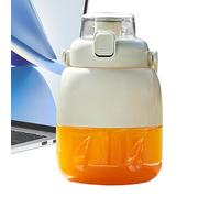 Taza Exprimidora Personal - Botella Exprimidora Portátil con Asa para Naranjas,Máquina Mezcladora Eléctrica Recargable 800ml para Cítricos Limón Lima Naranja y Verduras de Hoja Verde