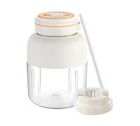 Taza Extractor de jugo portátil - Batidora de vaso eléctrica ajustable 1,3 L - Licuadora exprimidor portátil | Para batidos jugo café bebidas alimentación viaje deporte cocina playa picnic Campin