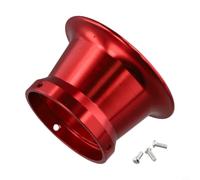 Taza Filtro Aire Carburador 50mm Aleación Aluminio para OKO 24-30 para keihin para moto (Red 50mm)