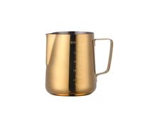 Taza for espumar leche, jarra de café, 2 piezas de 350/550 ml, taza de acero inoxidable con forma de flor for café expreso, jarra for café latte, jarra artesanal