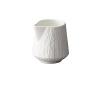 Taza for espumar leche, jarra de café, 2 tazas for café latte, taza for salsa de carne, jarras de leche de boca puntiaguda, azucarero, jarra de leche, tazas de cerámica for espresso.(White,130ml)