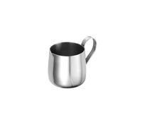 Taza for espumar leche, jarra de café, mini jarras de leche de acero inoxidable 304, tarro de flores puntiagudo, pequeño medidor de leche, herramienta for café, tazas, jarra(12.5ml Very Small)