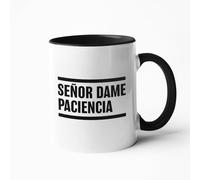 Taza Frases Humor Sarcasmo Regalo Taza de Cerámica regalos originales (Señor dame paciencia)