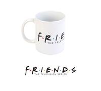 Erik Taza Friends Logo Serie – Taza cerámica 350 ml para desayuno, té y café – Licencia oficial