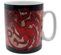 Taza Game Of Thrones Targaryen Fire And Blood Cerámica 460 Mls
