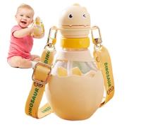 Taza genérica Milk Sippy de dibujos animados botella de bebida, 5,51 x 2,95 x 2,95 pulgadas, diseño portátil de agua, dibujos animados, dibujos animados lindo Spill Proof, Kids Travel Bottle for Home,