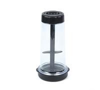 Taza giratoria para tamiz de harina para mejorar las técnicas de horneado y la experiencia (negro)